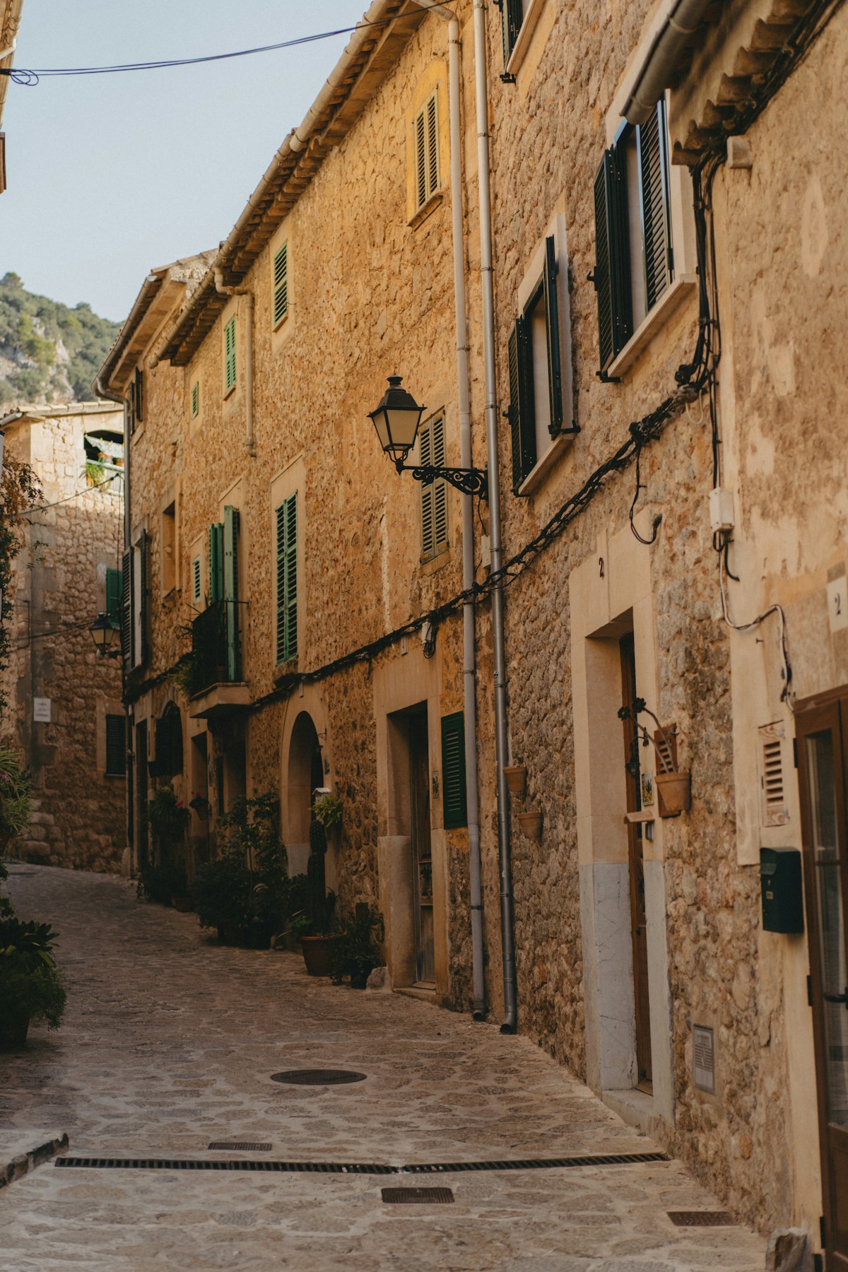 Valldemossa ruelle vieille ville Majorque Tramuntane